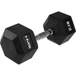 HMS HMS Hex Pro rubberized dumbbell 1 x 27.5 kg.