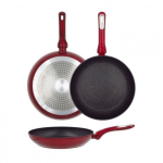 Newill Cosmo Induction Fry Pan 26cm Red
