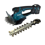 Makita Makita cordless grass shears UM600DSMEX, 10,8Volt(blue / black, 2x Li-