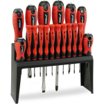 Dedra Dedra 18pcs screwdriver set with plastic stand, CrV steel