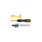 Stanley Stanley Bit Screwdriver Set 20 Bits Bit Set (Black/ Yellow)