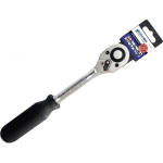 Dedra " Dedra ratchet 1/ 2"""", 45T, CRV 6140, straight single-mater.handle"