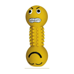 TRIXIE Trixie Dumbbell with smile, latex, 19 cm