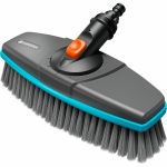 Gardena GARDENA Cleansystem soft handle brush, washing brush (grey/ turquoise,