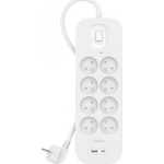 Belkin SurgePlus surge protector power strip 8 outlets 2 m bi