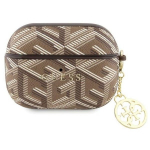 Guess GUAPPGCE4CW GCube Charm Case AirPods Pro Brown