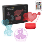 Manta SNL115RGB LED lamp Light decoration Heart RGB 3D