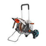 Gardena GARDENA Hose Trolley Aquaroll M Easy Set metal, hose wagon&nbsp;(gray / sil