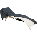 Evelekt 200x65x40cm Weatherproof Grey/ Black