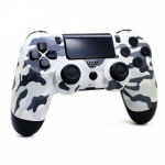 Riff PlayStation DualShock 4 V2 Blue camouflage grey camouflage