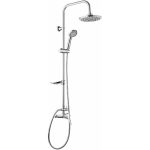 Deante Deante Joko Round shower set with rain shower head with faucet chrome