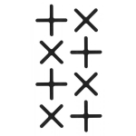 Polaroid Magnetic Display Star 8 pcs