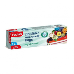 PACLAN ZIP SLIDER FREEZER BAGS 1LX15PCS 137106