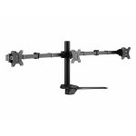 EQUIP Articulating Triple Monitor Tabletop Stand 650125