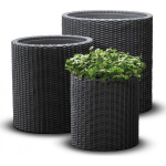 Keter Keter Curver Potting Set S+M+L Anthracite (230217)