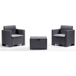 BICA Nebraska Terrace Set Grey