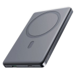 Joyroom JR-PBM08 magnetic powerbank 20W 5000mAh slim (gray)