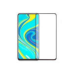 Fusion Accessories "5D Full Glue Tempered Glass Xiaomi Redmi Note 9 / Redmi 10X 4G" Black