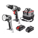 Graphite Graphite cordless tool set drill/ driver, flashlight, bag, Energy+ 18V