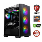 MDATA GAMING Ryzen 7 5800X 32GB 512GB SSD 1TB HDD RTX 4060 NoOs