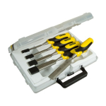 Stanley Stanley puidupeitlite komplekt Dynagrip, 5-osaline (kollane-must)