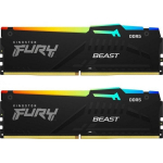 Kingston Fury Beast RGB Black 2x16GB DDR5 6800MHZ DIMM KF568C34BBEAK2-32