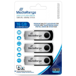 MediaRange 16GB MR910 USB 2.0 3 Pack