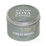 Dobeles sveces Candle Forest Mood Cedar &Oslash;8x5.3cm