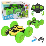 LEAN Toys Remote Control Stunt Car RC 360&deg; Green