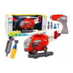 LEAN Toys DIY Turning Cartoon Helicopter Red