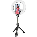 Puluz Selfie stick / tripod with LED light ring