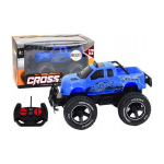 LEAN Toys Toy Car Remote Controlled Off-Road Car RC 1:18 Blue