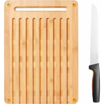 Fiskars Fiskars cutting board with wooden knife