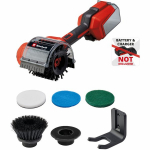 Einhell Einhell cordless surface brush PICOBELLA 18/ 90, weed remover (red/ blac