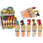 LEAN Toys Soap Bubbles Dinosaurs 18 cm Various colours