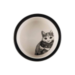 TRIXIE Trixie Dots Ceramic Bowl for Cat 0.3l