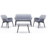 BICA Luxor Lounge Set Light Grey/ Grey