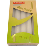 PROVENCE Table Candle White &Oslash;2x17cm 10pcs