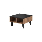 Cama MEBLE Cama LOTTA 60 coffee table wotan oak/ mat black