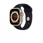 Fusion Accessories 42/ 44/ 45mm Black Silicone Strap