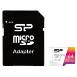 Silicon Micro SDXC 64GB Class 10 SP064GBSTXBV1V20SP