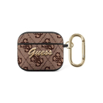 Guess "GUA34GSMW 4G Script Case AirPods 3" Brown