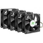 Inter-Tech IPC Set 80 mm Case Fan 88887290