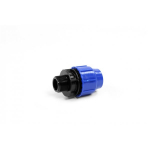 PERLA MALE ADAPTOR &Oslash;40X1 PERLA BLUE