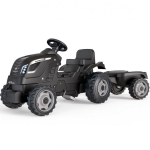 SMOBY Smoby Farmer XL tractor with trailer Black