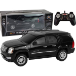LEAN Toys Cadillac Escalade R/ C Car Black Lights Sound 1:16