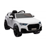Lean Cars Audi Q7 Battery Car, White