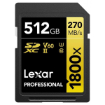 Lexar SDXC 512GB Class 10 LSD1800512G-BNNNG