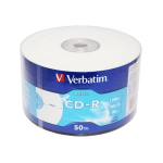 Verbatim CD-R 700MB Printable Wrap Spindle 50