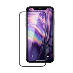 Fusion Accessories "5D Full Glue Tempered Glass Apple iPhone XS Max" Black